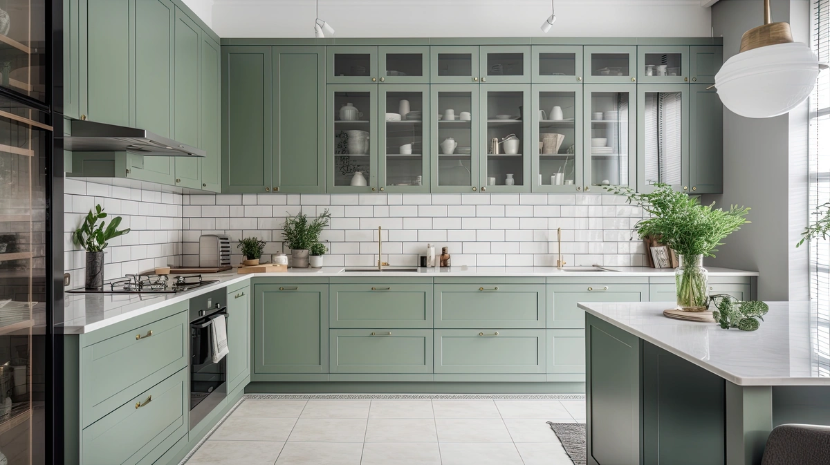 remodeled kitchen with beautiful features
