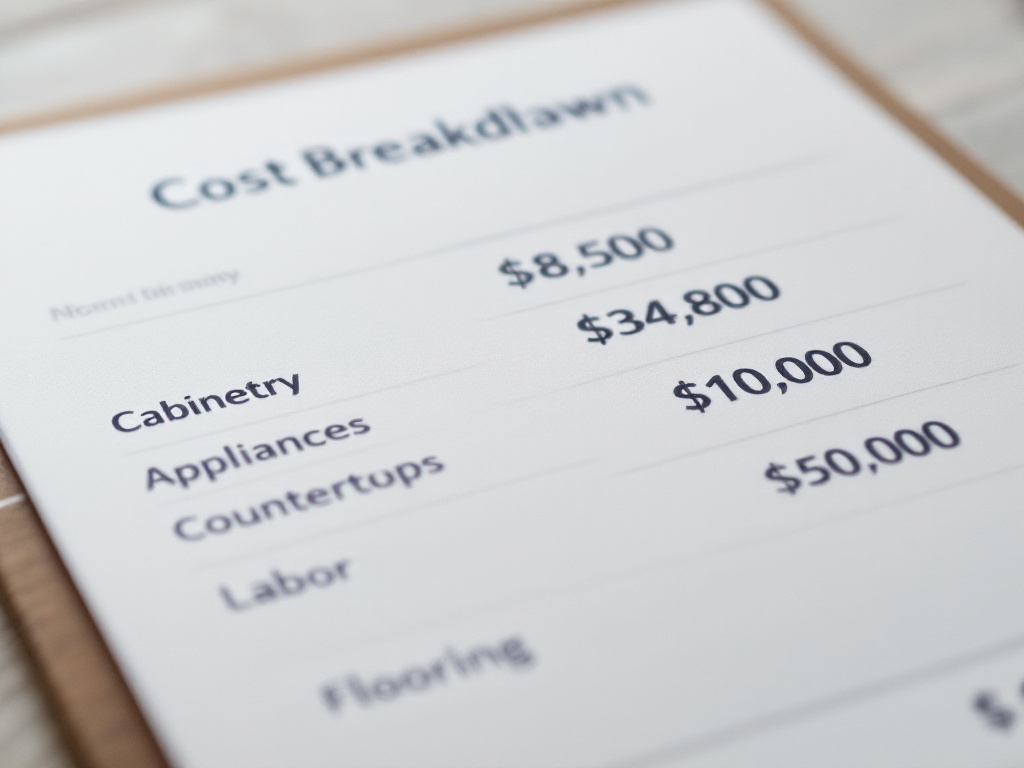 Cost Breakdown of Kitchen Remodeling